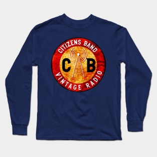 CB Citizens Band Amateur Radio Vintage Long Sleeve T-Shirt